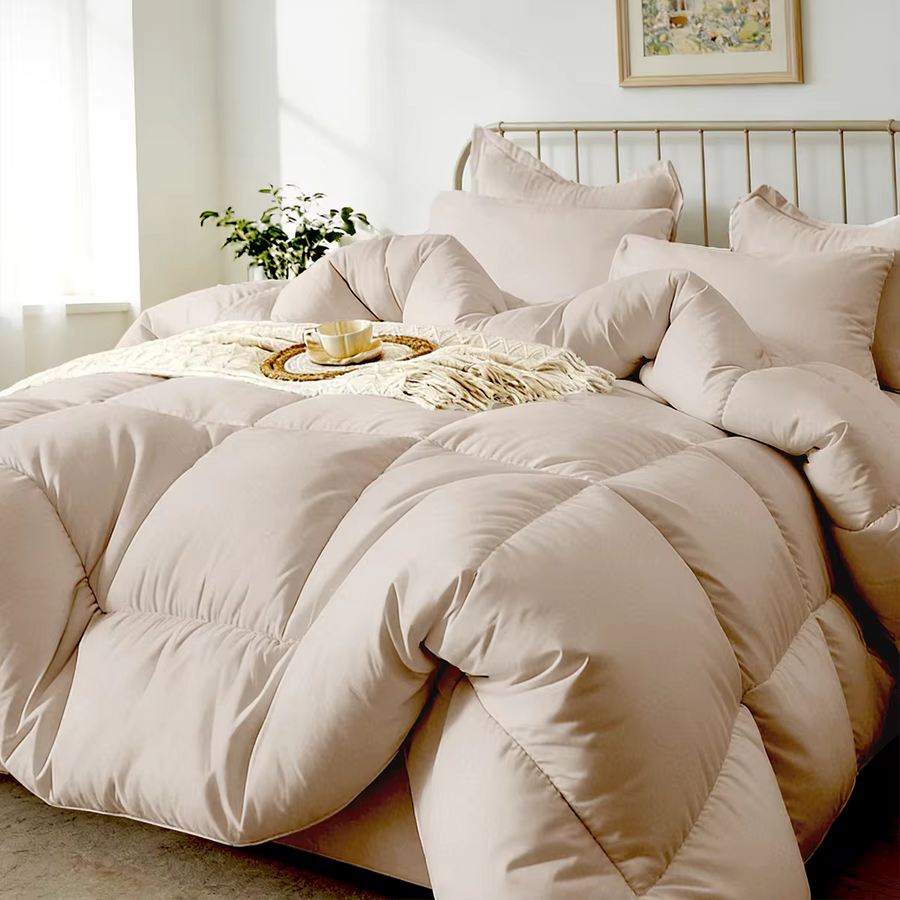 7-Pcs Or 5-Pcs Soft And Breathable Checkered Comforter Sets Queen, As A Family Gift. Includes Fitted Sheet, Flat Sheet, Pillowcase And Comforter, Bed In A Bag, A Luxurious Bedding Set, Machine Washable